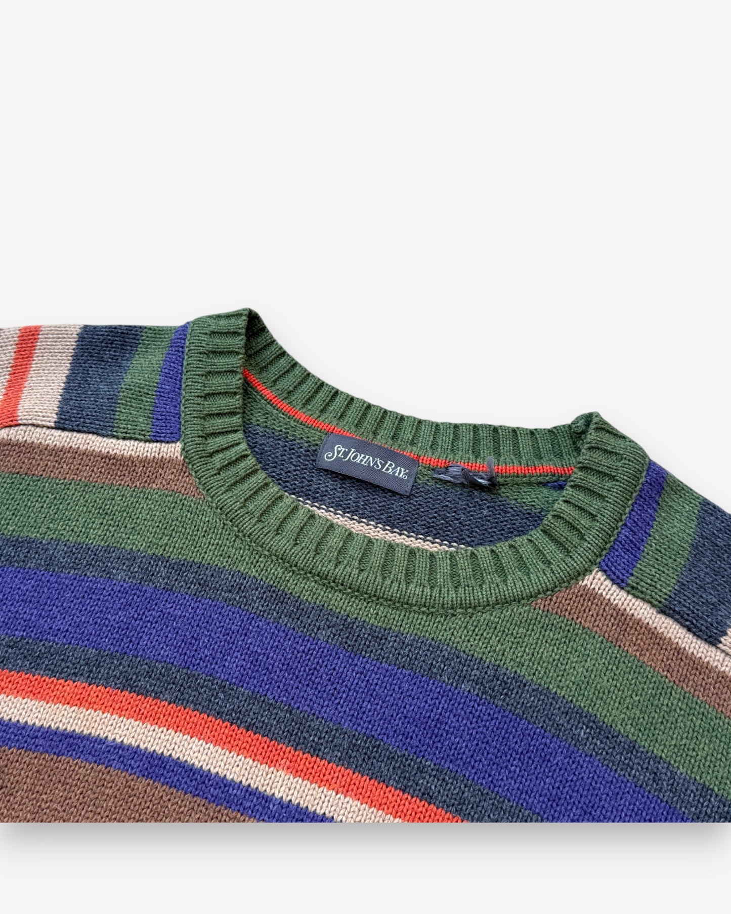 Multi Color Border Sweater(for sunny day)