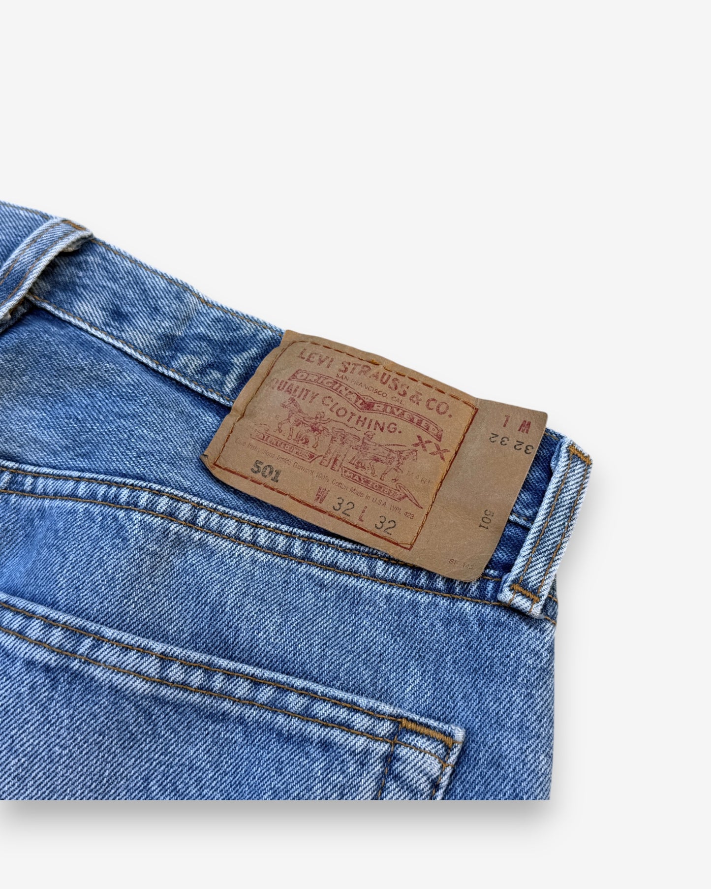 Levi's 501 Good Blue Faded